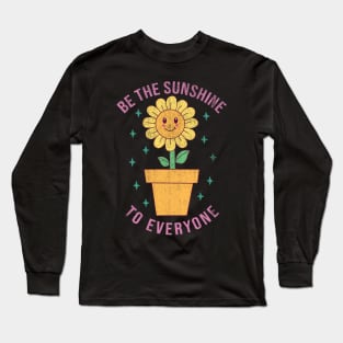 Sunflower Plant Long Sleeve T-Shirt